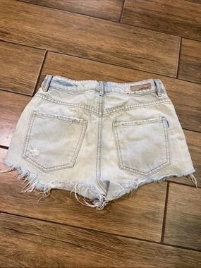 Garage Ripped Jean Shorts Size 3